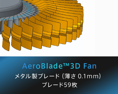 Aeroblade™ 3D Fan
