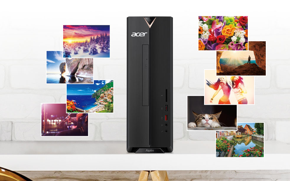 Acer デスクトップパソコン　XC-885-N58F デスクトップ型PC PC/タブレット 家電・スマホ・カメラ お得な