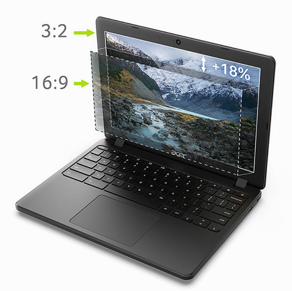 Chromebook Acer C871T-A14N