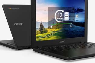 Chromebook Acer C871T-A14N