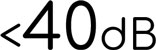 <40dB