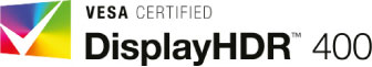 VESA CERTIFIED DisplayHDR 400